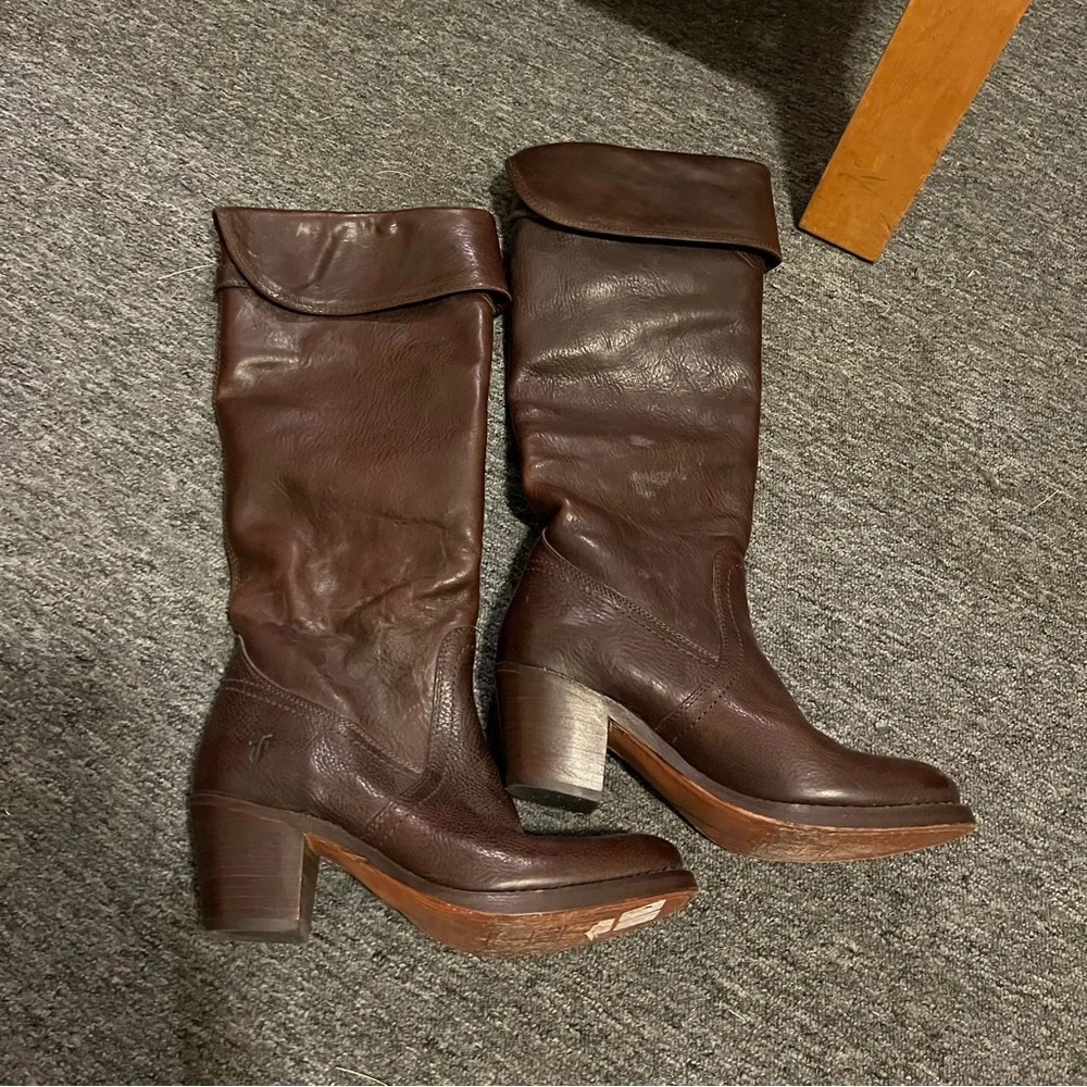 Frye Jane Over the Knee Boots, size 6.5 - Picture 2 of 7